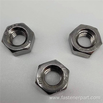 General Industry Polished Head Washer Hexagonal Nuts